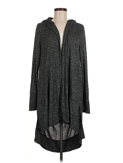 Pre-owned Athleta Cardigan Sweater In Gray