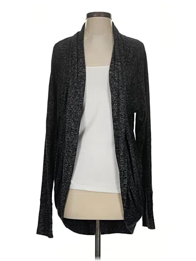 Pre-owned Athleta Cardigan Sweater In Gray