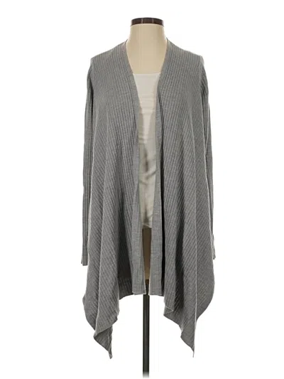 Pre-owned Athleta Cardigan Sweater In Gray