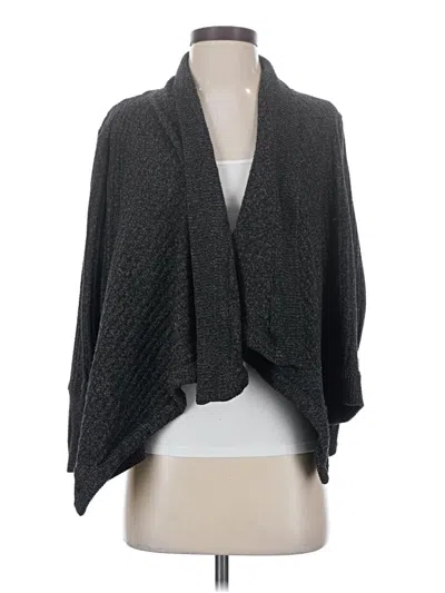 Pre-owned Athleta Cardigan Sweater In Gray