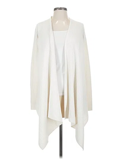 Pre-owned Athleta Cardigan Sweater In Ivory