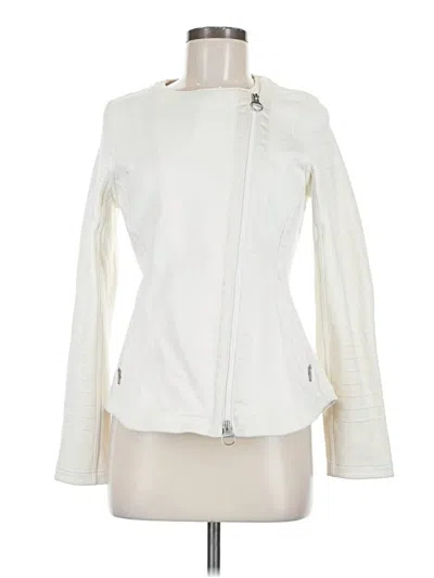 Pre-owned Athleta Cardigan Sweater In Ivory