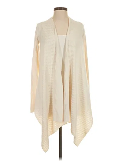 Pre-owned Athleta Cardigan Sweater In Ivory
