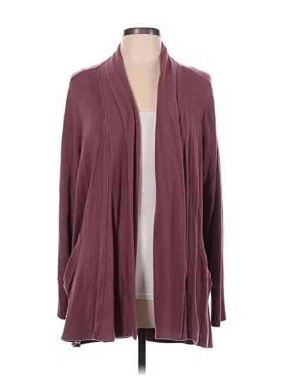 Pre-owned Athleta Cardigan Sweater In Pink