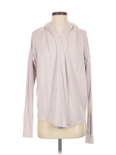 Pre-owned Athleta Cardigan Sweater In Purple