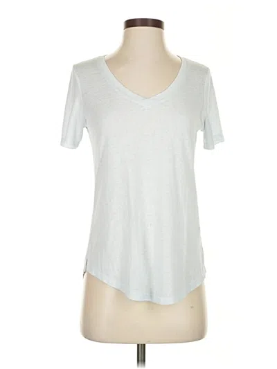 Pre-owned Athleta Cardigan Sweater In Silver