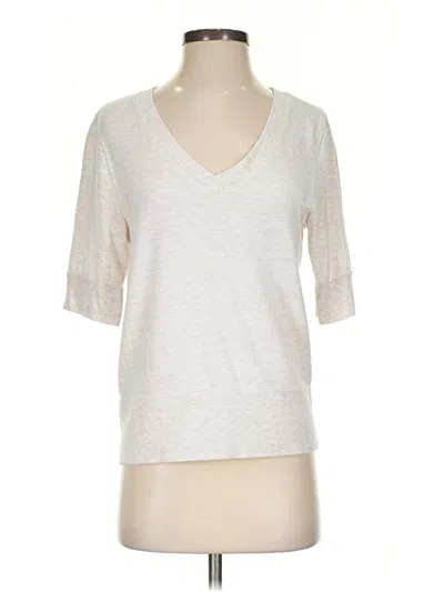 Pre-owned Athleta Cardigan Sweater In Silver