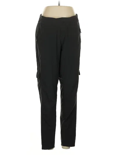 Pre-owned Athleta Cargo Pants In Black