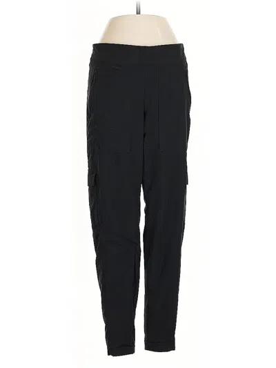Pre-owned Athleta Cargo Pants In Black