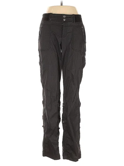 Pre-owned Athleta Cargo Pants In Black