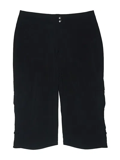 Pre-owned Athleta Cargo Pants In Black