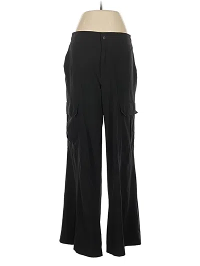 Pre-owned Athleta Cargo Pants In Black