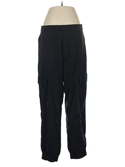 Pre-owned Athleta Cargo Pants In Black