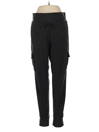 Pre-owned Athleta Cargo Pants In Black