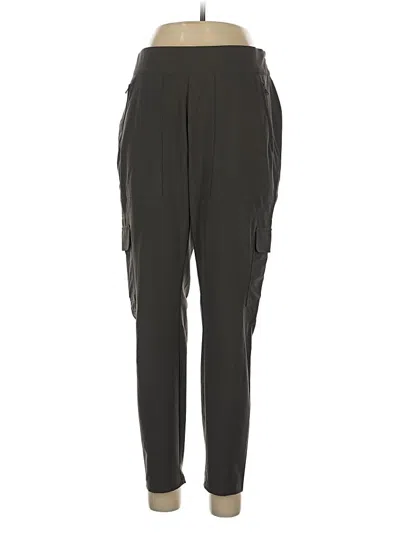 Pre-owned Athleta Cargo Pants In Black