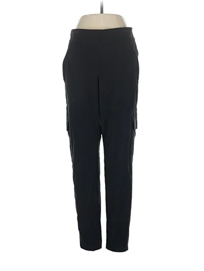 Pre-owned Athleta Cargo Pants In Black