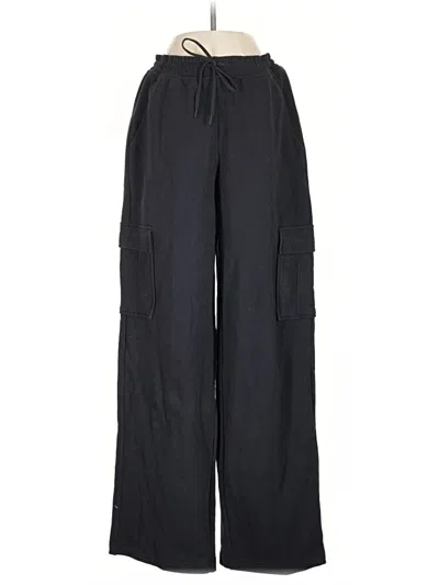 Pre-owned Athleta Cargo Pants In Black