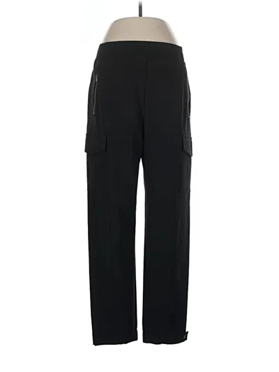 Pre-owned Athleta Cargo Pants In Black