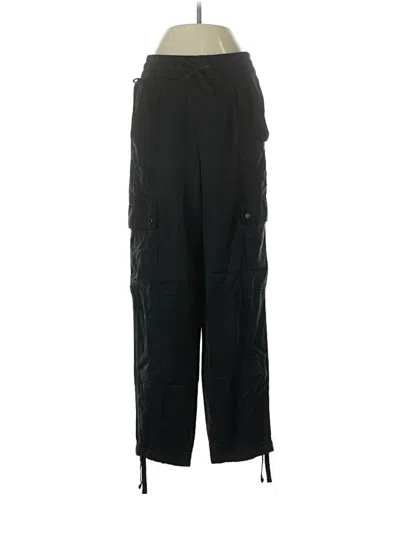 Pre-owned Athleta Cargo Pants In Black