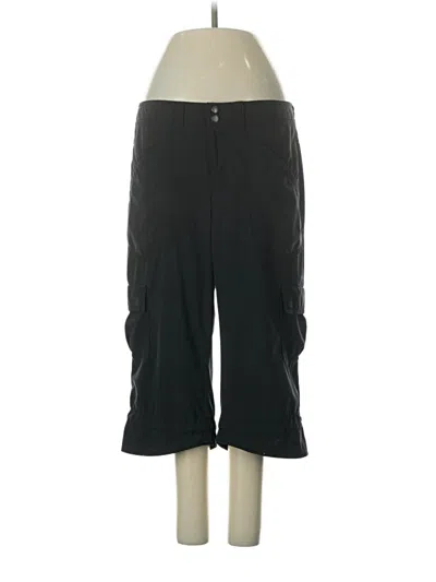 Pre-owned Athleta Cargo Pants In Black