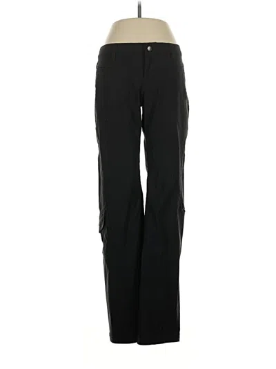 Pre-owned Athleta Cargo Pants In Black