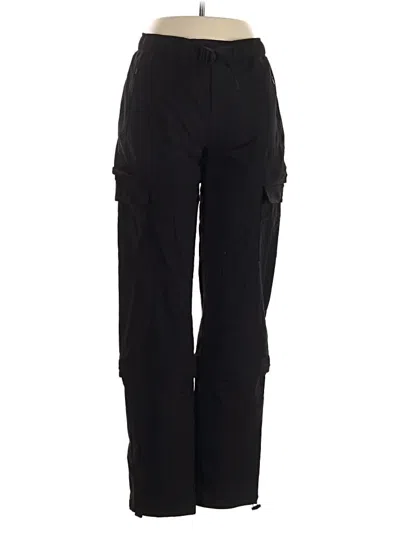 Pre-owned Athleta Cargo Pants In Black