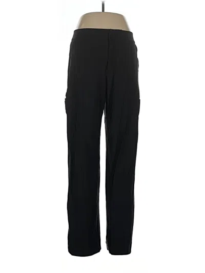 Pre-owned Athleta Cargo Pants In Black