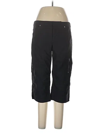 Pre-owned Athleta Cargo Pants In Black