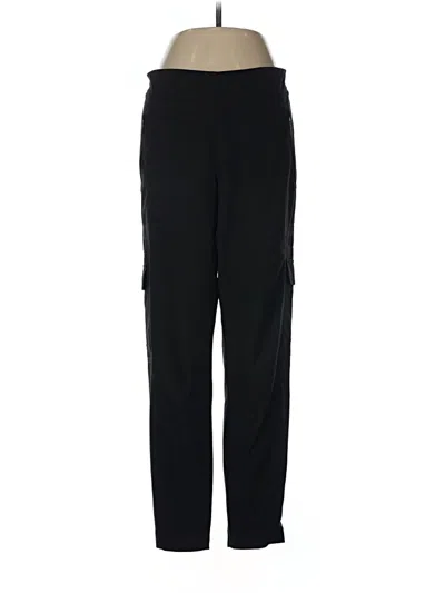Pre-owned Athleta Cargo Pants In Black