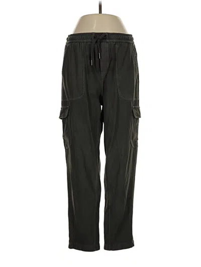 Pre-owned Athleta Cargo Pants In Black