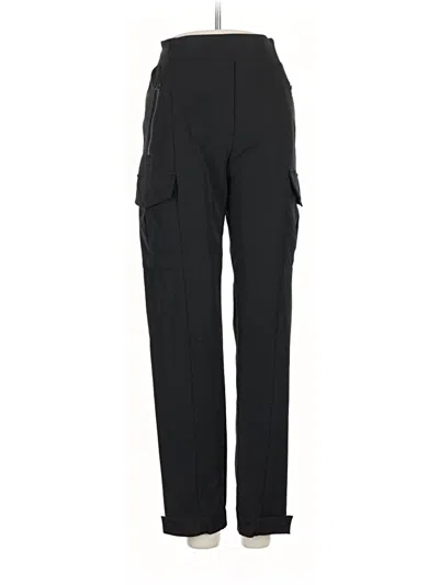 Pre-owned Athleta Cargo Pants In Black