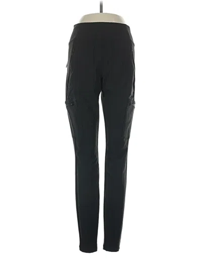 Pre-owned Athleta Cargo Pants In Black