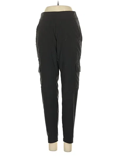Pre-owned Athleta Cargo Pants In Black