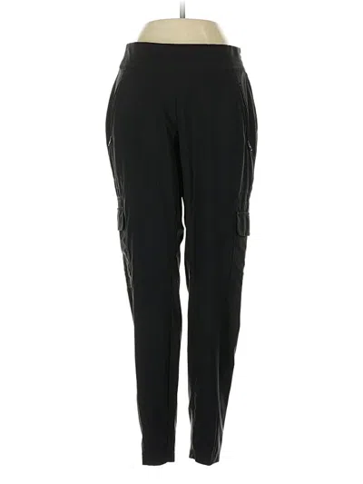 Pre-owned Athleta Cargo Pants In Black