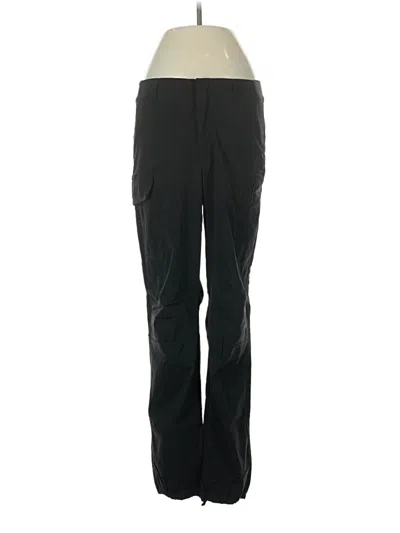 Pre-owned Athleta Cargo Pants In Black