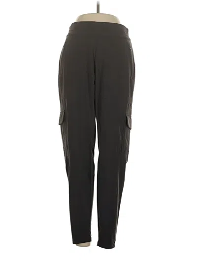 Pre-owned Athleta Cargo Pants In Black
