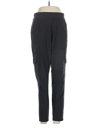 Pre-owned Athleta Cargo Pants In Black
