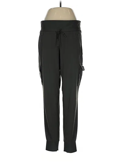 Pre-owned Athleta Cargo Pants In Black