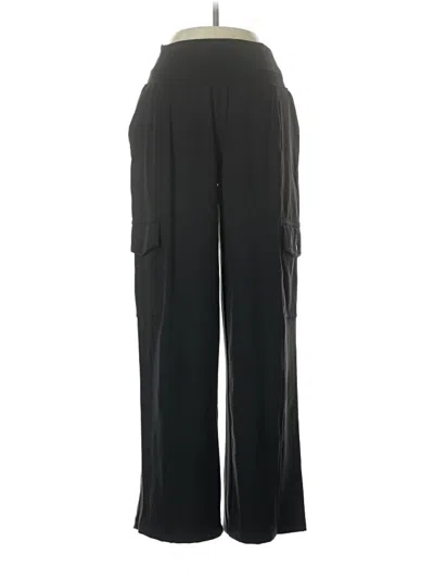 Pre-owned Athleta Cargo Pants In Black