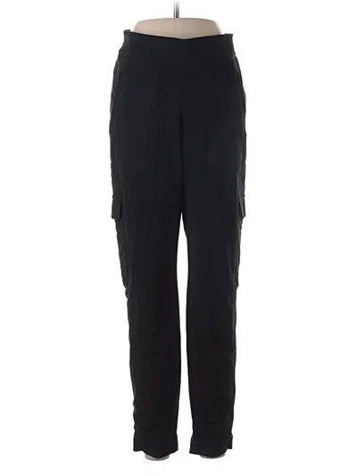 Pre-owned Athleta Cargo Pants In Black