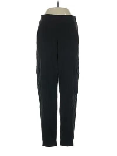 Pre-owned Athleta Cargo Pants In Black