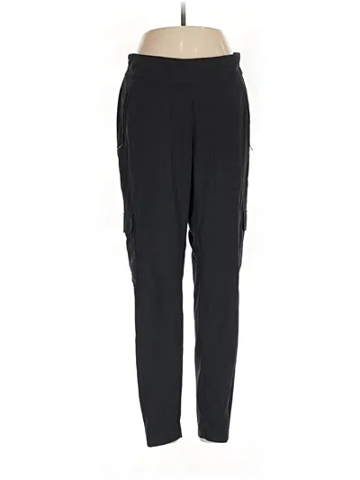 Pre-owned Athleta Cargo Pants In Black