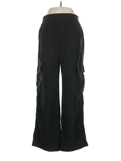 Pre-owned Athleta Cargo Pants In Black