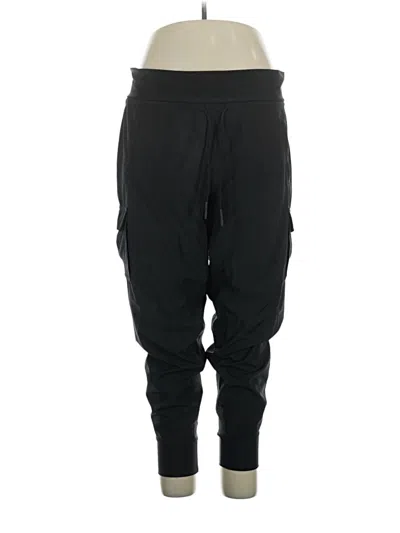 Pre-owned Athleta Cargo Pants In Black