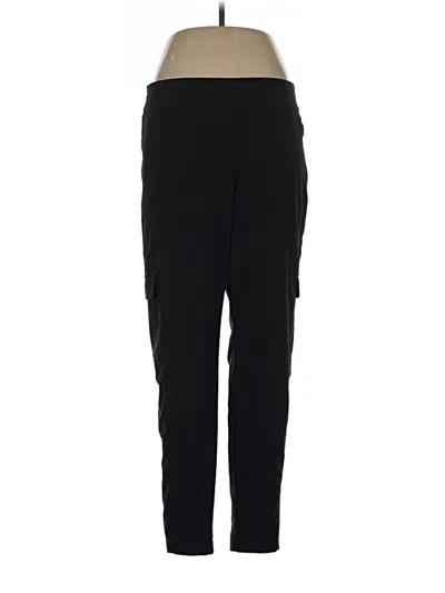 Pre-owned Athleta Cargo Pants In Black