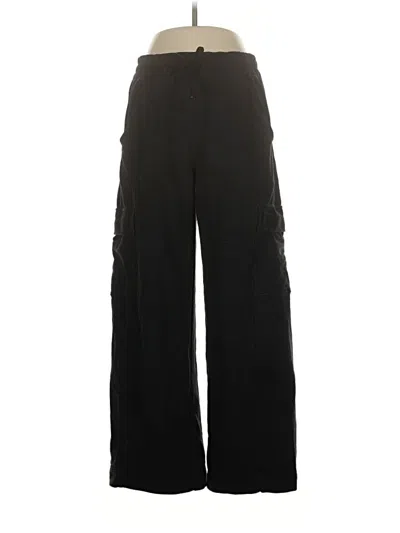 Pre-owned Athleta Cargo Pants In Black