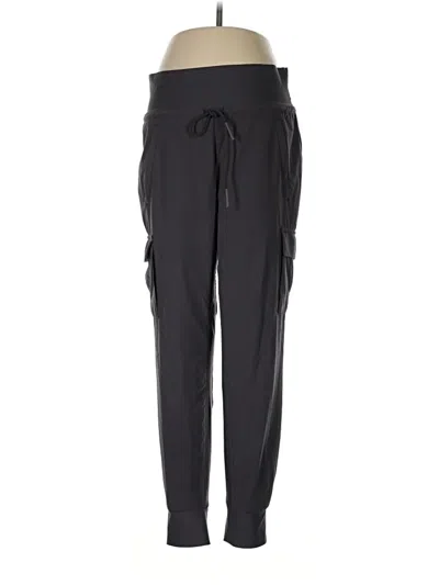 Pre-owned Athleta Cargo Pants In Black