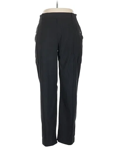 Pre-owned Athleta Cargo Pants In Black
