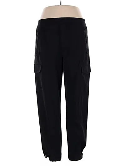 Pre-owned Athleta Cargo Pants In Black