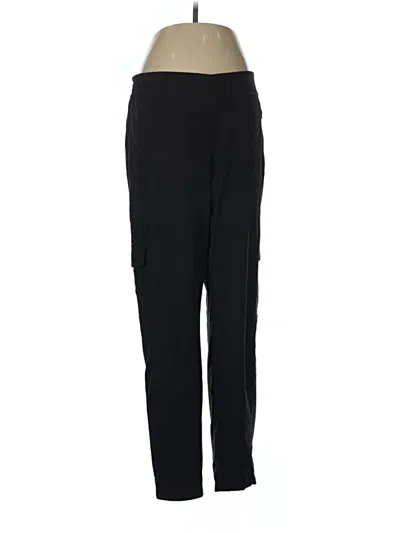 Pre-owned Athleta Cargo Pants In Black